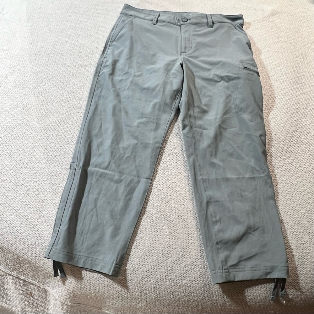 Eddie Bauer Women’s Grey Pull On Outdoor Hiking Athletic Pants Size 8 EUC